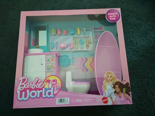 Barbie world bubble bath time - world,