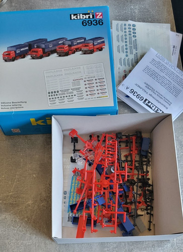 Kibri scala 6936 set camion - z,