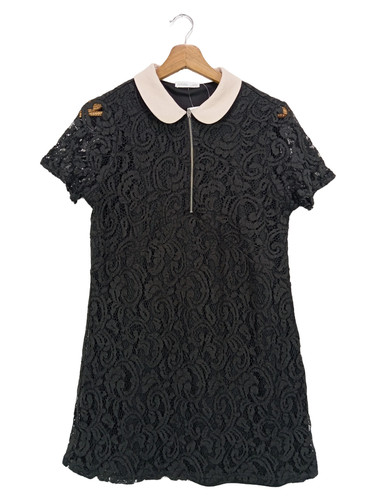 Zara abito pizzo - donna, nero