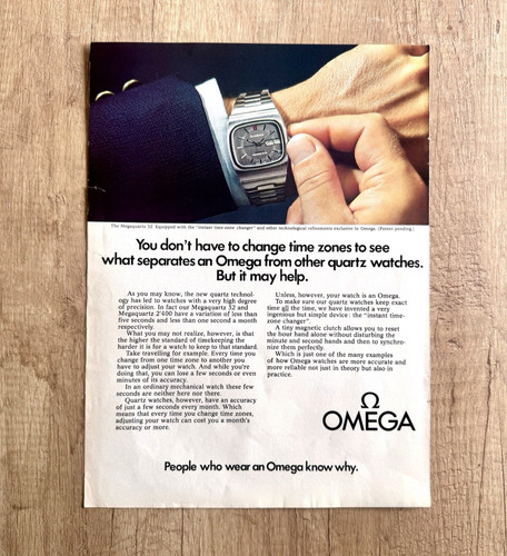 1975 omega megaquartz - 1975, 32