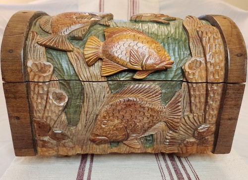Cassapanca legno intagliato - cassapanca,