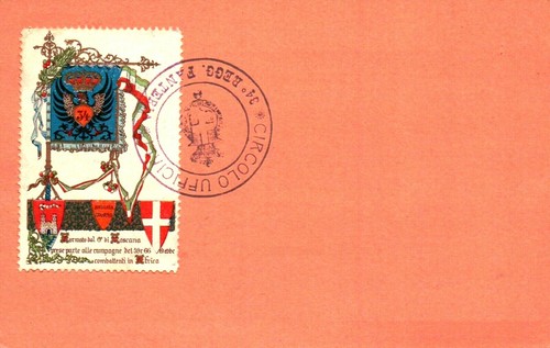 Cartolina reggimentale - cartolina,