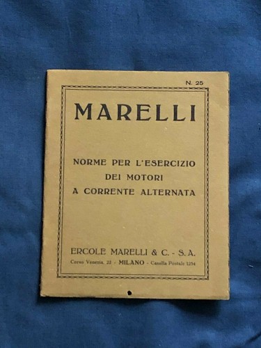 Marelli norme per - per, l'esercizio