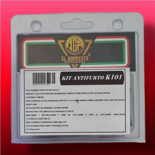 K101 bulloni antifurto ruote - bulloni,