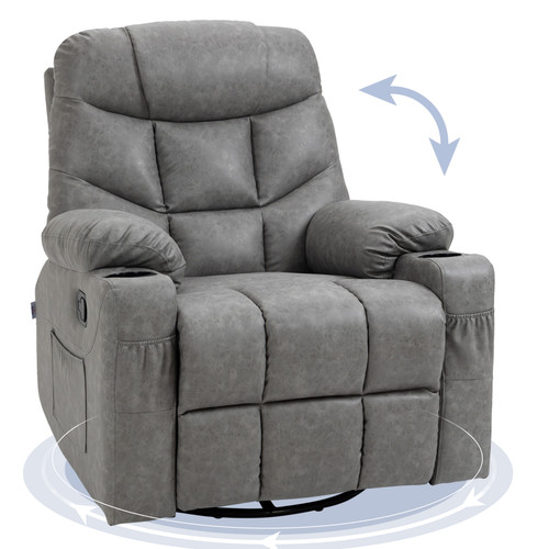 Poltrona reclinabile marrone - poltrona,