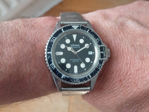 Yema superman date automatic - superman, 2