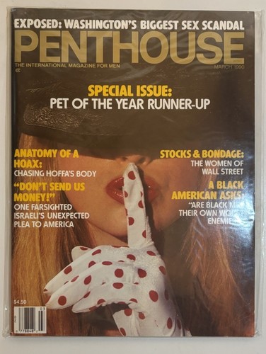 Penthouse magazine march 1990 - penthouse,