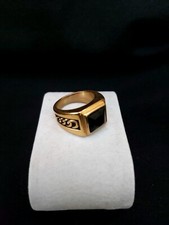 anello uomo oro acciaio