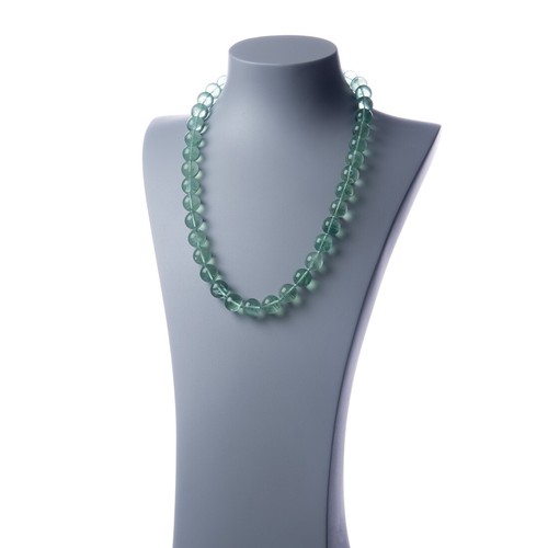 Collana lunga fluorite - lunga, e