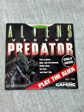 Aliens Vesus Predator 1 PC CD Computer Gaming World maggio 1999