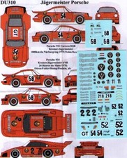 decal 1/43 JAGERMEISTER