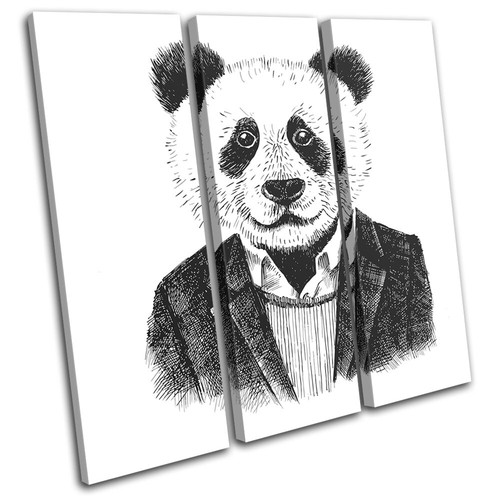 Hipster animals panda bear - hipster,