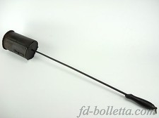 Antico tosta caffè,orzo d'epoca in ferro,vecchio tostacaffè da collezzione a70