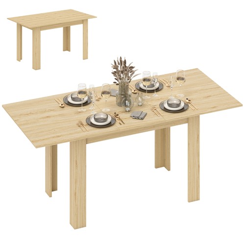 Homcom tavolo allungabile - allungabile, da