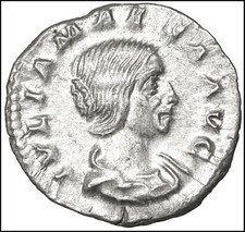 Giulia Mesa denario Denarius