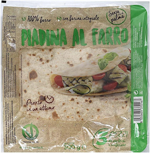 Piadina farro vegana 300g - piadina,