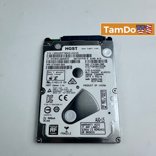 Hgst travelstar 500 - travelstar, gb