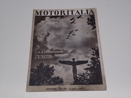 Motor italia dicembre - motor, 1941