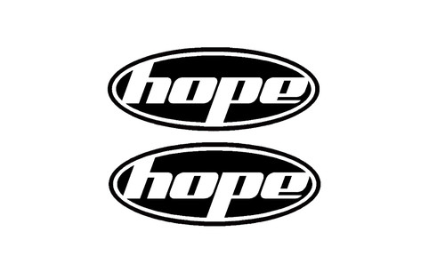 Hope decalcomanie nere - hope, 2
