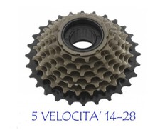 Ruota libera pignone bici 5