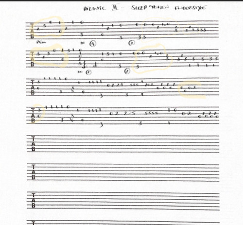Spartito tab fingerstyle - spartito,