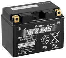 BATTERIA YUASA YTZ14S AGM SIGILLATA 12V 11AH HONDA DEAUVILLE 700 2008 2012