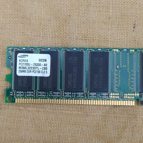 Samsung 256mb pc2100 ram ddr - 256mb,