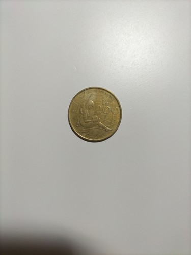 Moneta 200 lire del 1980 - moneta,