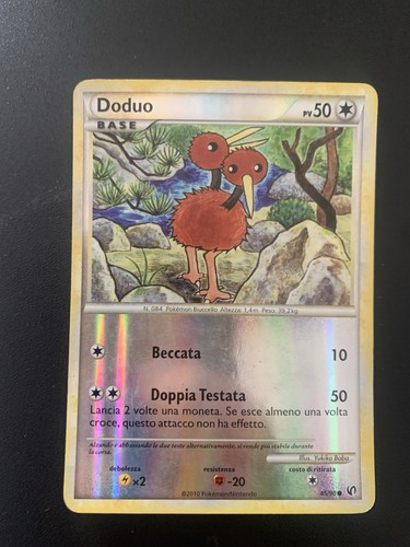 Carta pokémon doduo 90 - doduo, 45/90