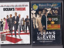 DVD TRILOGIA Ocean ' s Eleven Twelve Thirteen 3 DVD con Brad Pitt George Clooney