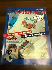 Arianna n.3 punto croce allegria in cucina cuscino o quadri schemi 