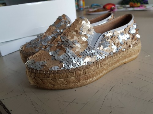 Espadrillas con pailettes