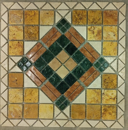 Rosone mosaico antica - mosaico, roma"