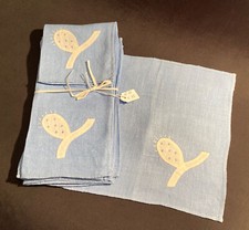 11 Tovaglioli Antichi In Lino