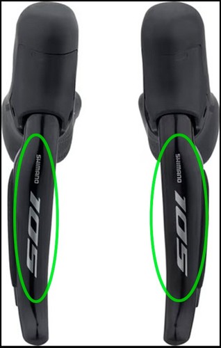 Shimano 105 di2 r7170 leve - 105,