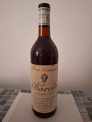 Bottiglia vino barolo - bottiglia, di