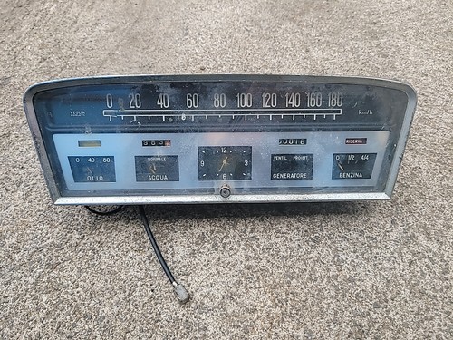 Quadro strumenti fiat 2300 - strumenti,