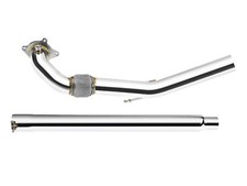 Downpipe in acciaio inox per AUDI TT Quattro 2.0 TFSI 8J 2007-2014