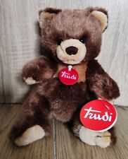 TRUDI 25161 ORSO DANTE MARRONE CM 22 RARISSIMO DA COLLEZIONE PELUCHE SC 8