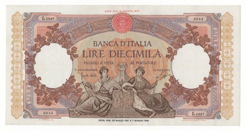 10000 lire repubbliche - ,