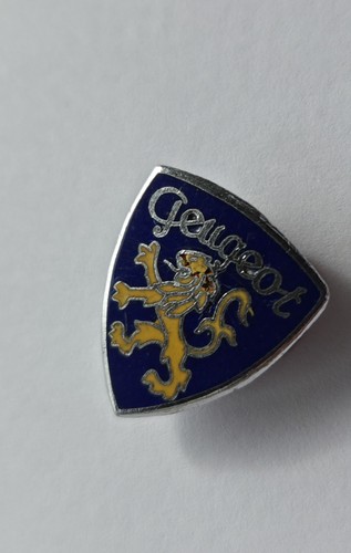 Vintage enamel peugeot - vintage,