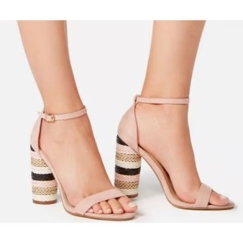 Sandali justfab salona - justfab, blush
