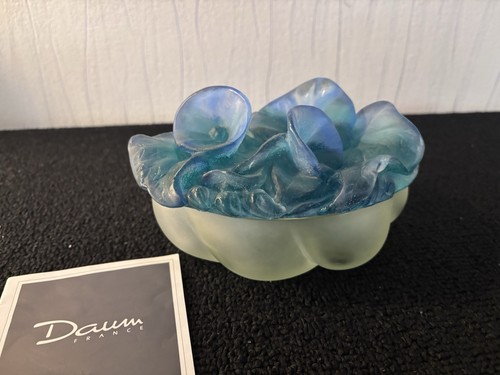 Coffret fleurs bleu - en, cristal