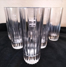 Biancosarti set 6 bicchieri pubblicitari Amaro Liquore Aperitivo Vintage anni 70