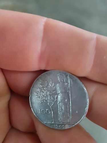 Cento lire argento - lire, in