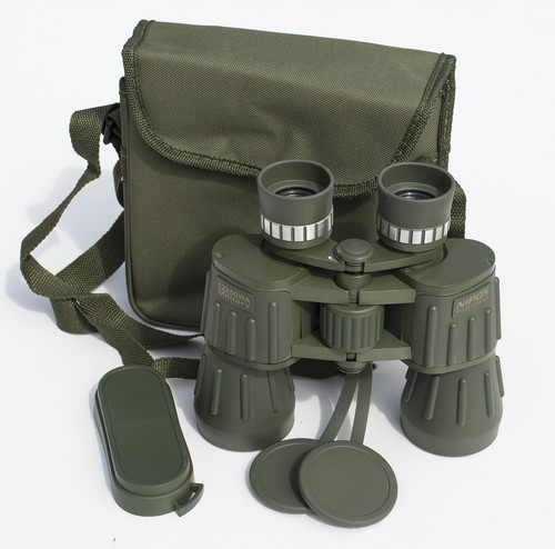 12x50wa binocolo militare con - 12x50wa,