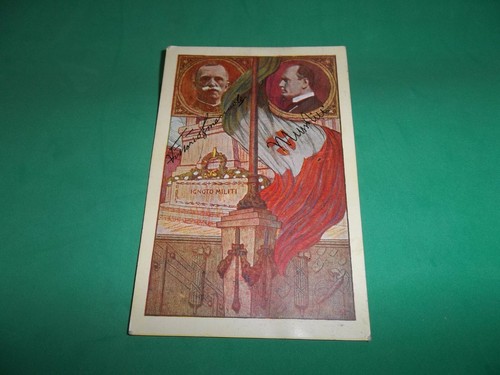 Cartolina 1923 mussolini - cartolina,