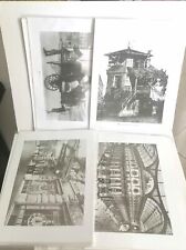 STAMPE MILANO LE 20 CITTA' I NAVIGLI ALINARI MENU' A TENDINA