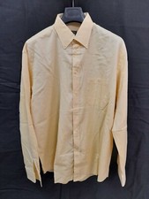 Paul & shark yachting polo camicia senape  jacket uomo men tg 45 shirt XXXL
