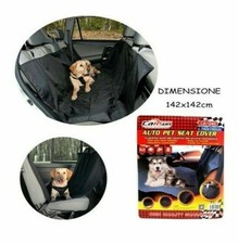 Telo Copri Auto Sedile Per Cane Gatto Animali Coprisedile Protezione Posteriore 
